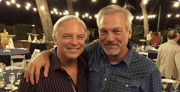 Phil taking a picture with Jack Canfield